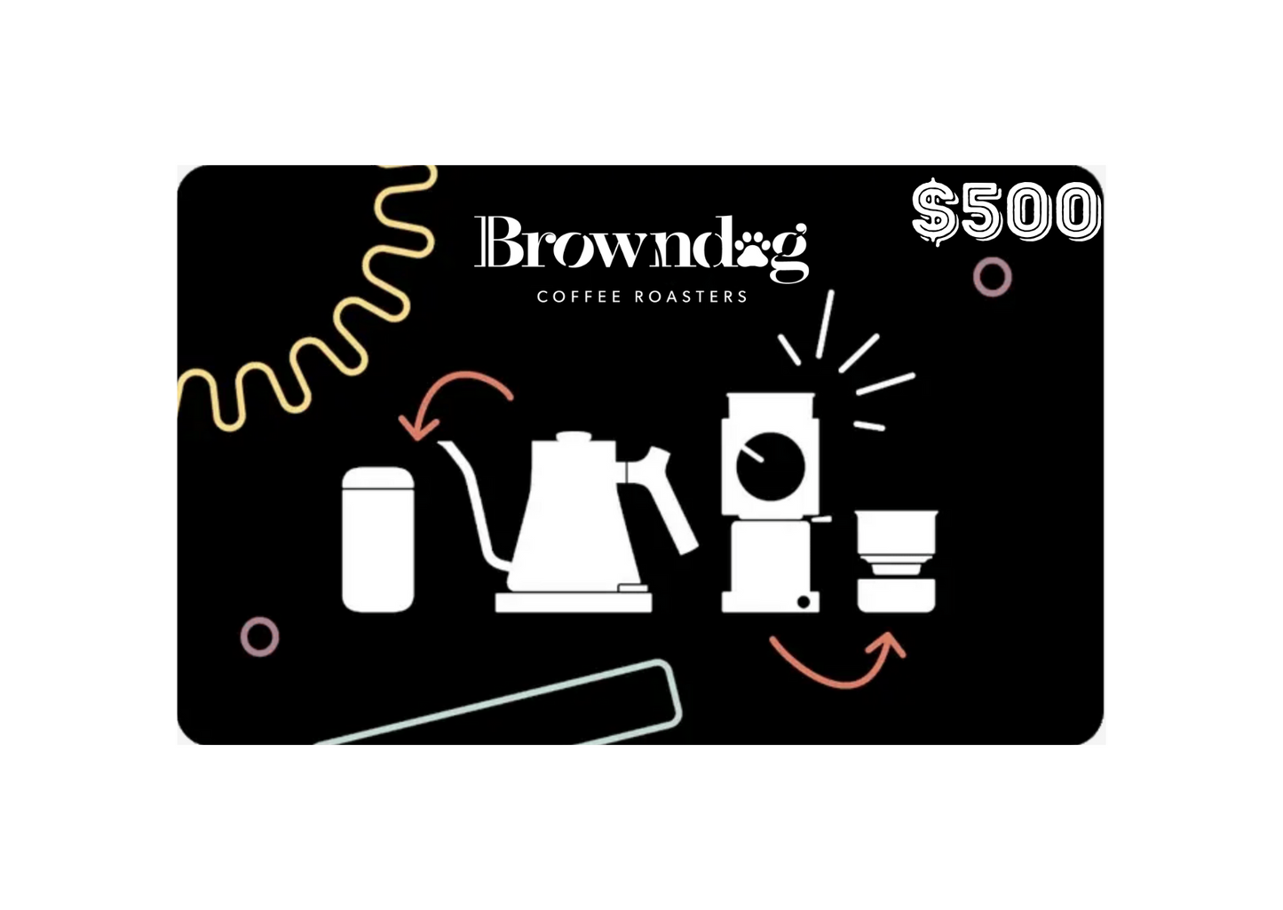 BrownDog Coffee Gift Card