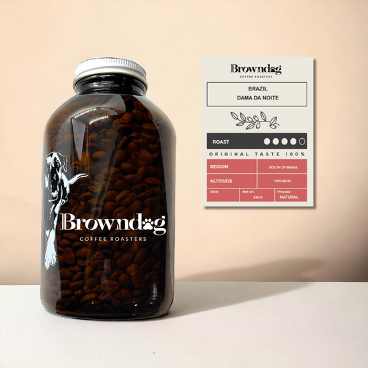 Brown dog coffee roasters - Brazil coffee Blend