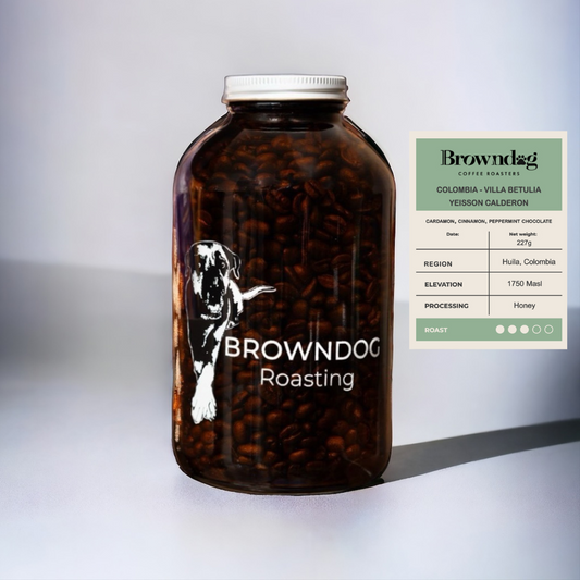 Browndog Coffee Roasters - Bonney Lake - Colombia Villa Betulia- Colombia blend - Specialty Coffee - 10oz