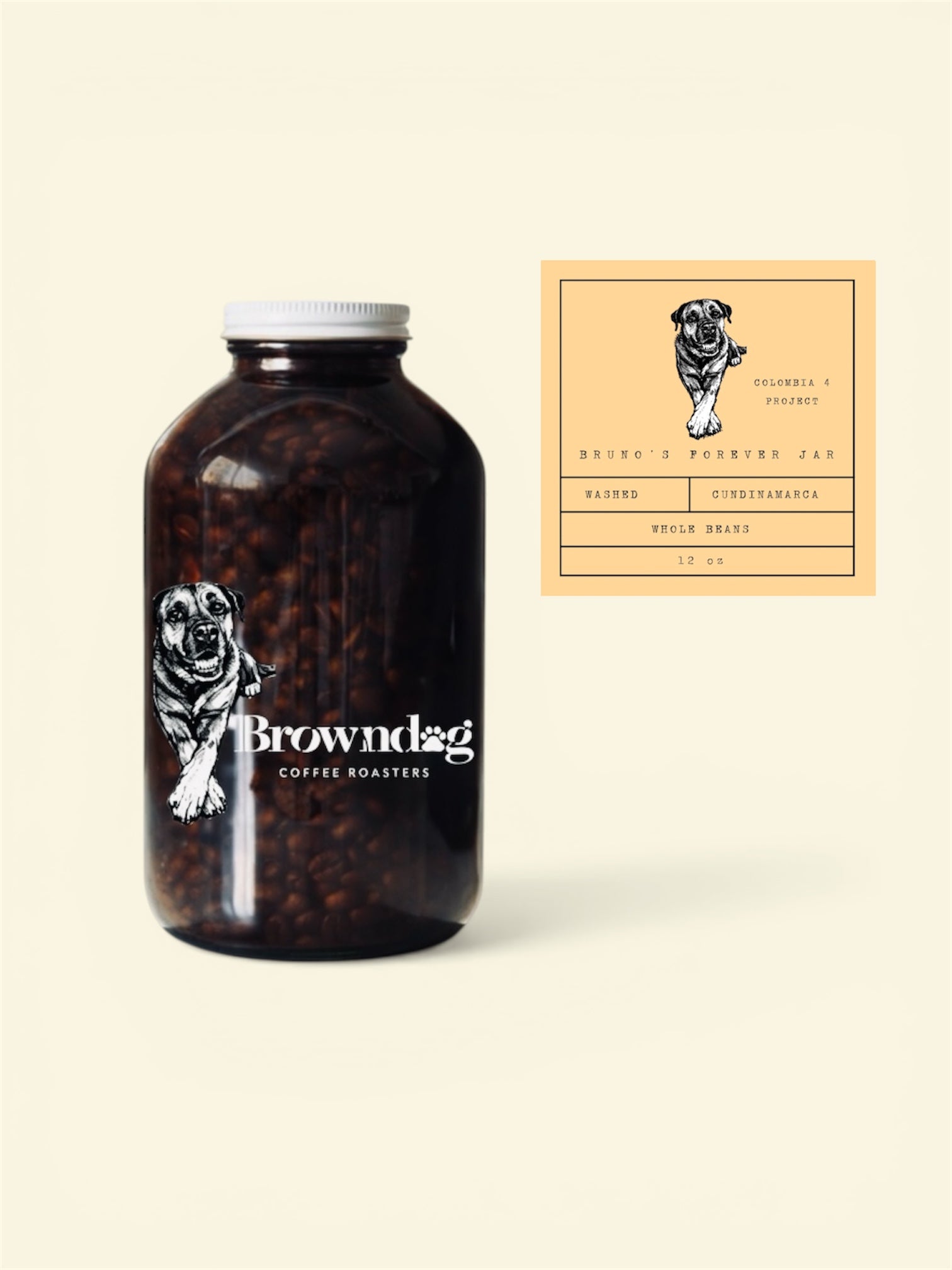 BRUNO'S FOREVER JAR – Colombia - Single Origin – BrownDog Coffee