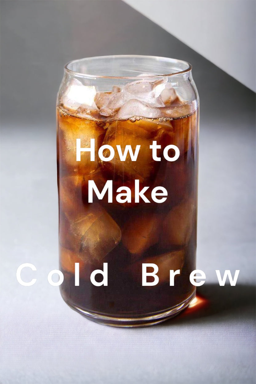 How to make cold brew with Browndog coffee