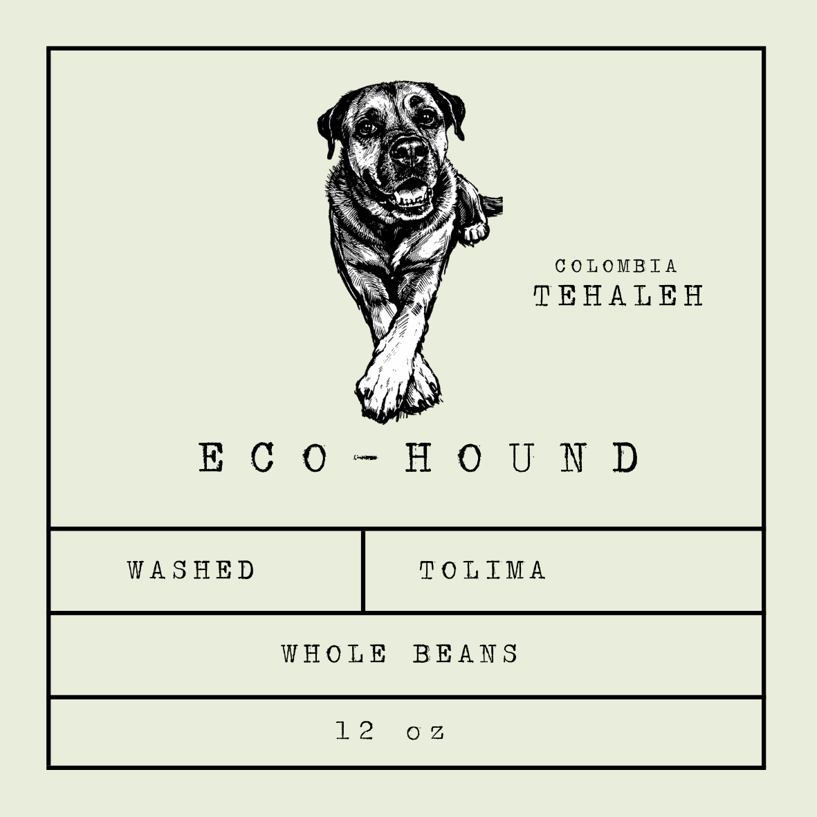 ECO HOUND- Tehaleh- Single Origin
