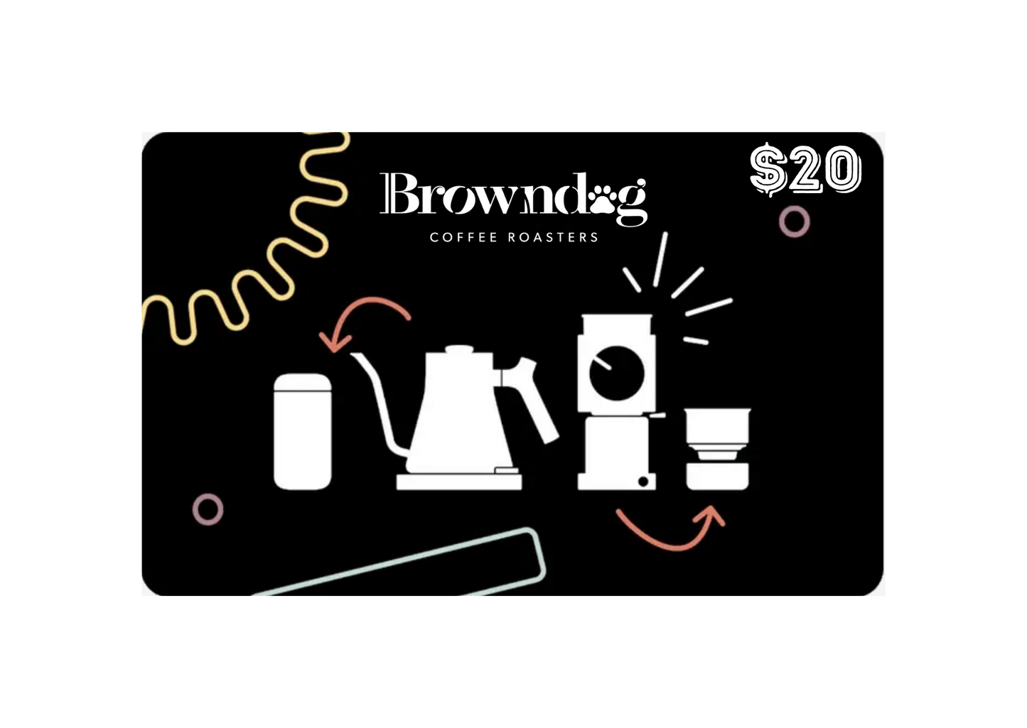 Browndog Coffee Gift Card