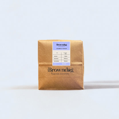 Browndog roasting - Colombia at Tehaleh - compostable bag - 12oz - Colombia blend - coffee roast- Bonney lake , Wa 