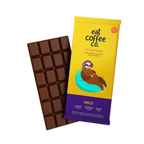 1. Eat coffee co chocolate
2. Sloth snack
3. Organic gluten free chocolate
4. Mild chocolate bar
5. Chocolate bar packaging
6. Colorful chocolate packaging
7. Eat coffee and live with purpose
8. Snack with purpose
9. Sloth illustration chocolate
10. Sustainable chocolate packaging