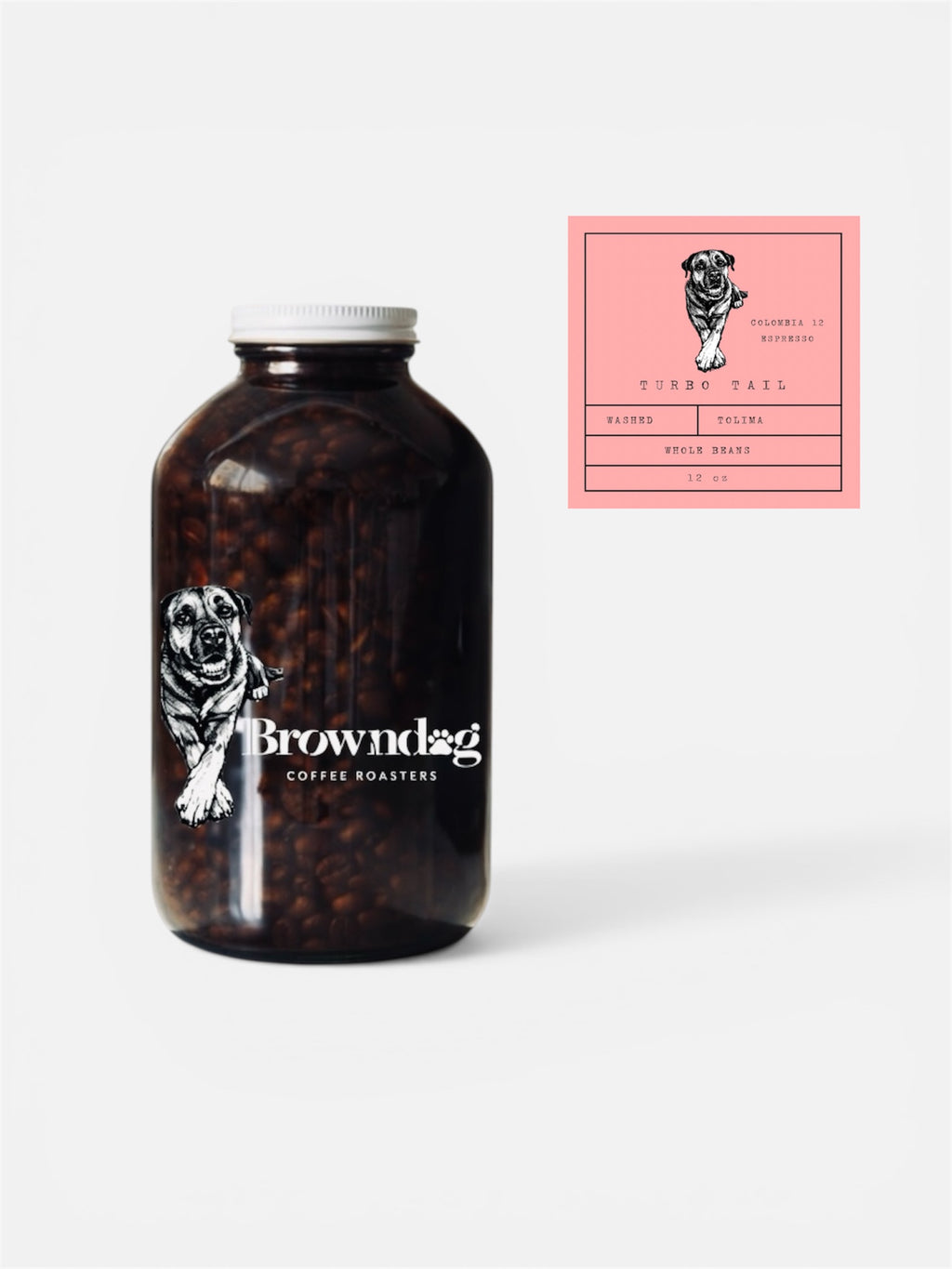 Browndog Espresso beans for coffee machines 