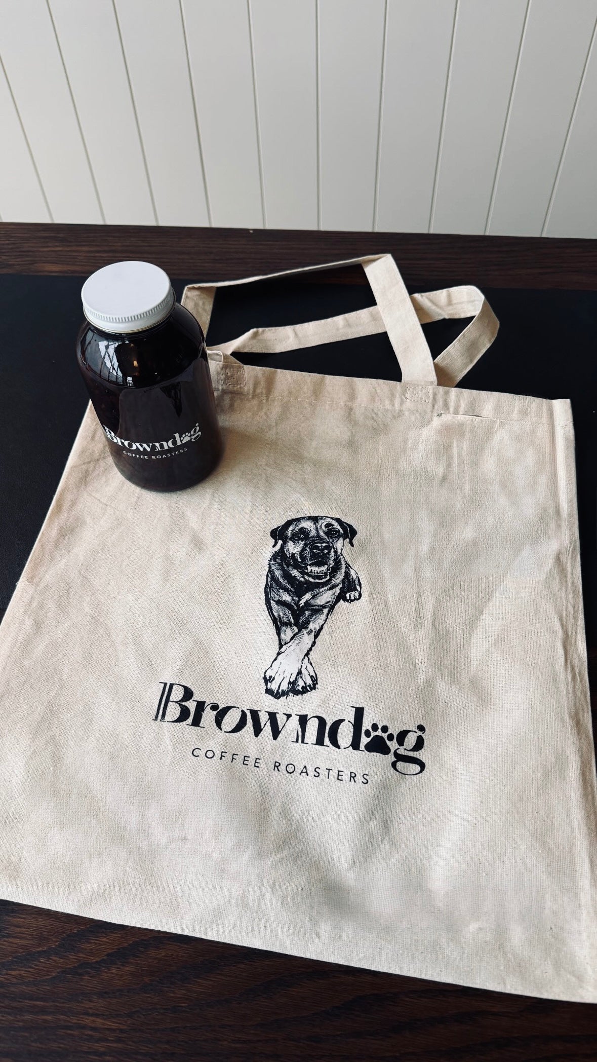 The official Browndog Tote Bag